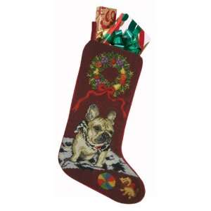 French Bulldog Christmas Stocking 