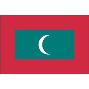  Annin Nylon Maldives Flag, 3 Foot by 5 Foot Patio, Lawn 