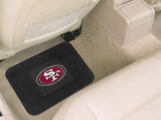 San Francisco 49ers NFL 2 PC Vinyl Rear Car Floor Mats  
