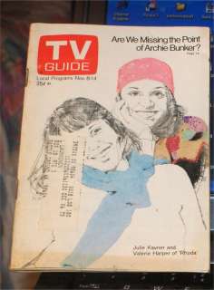 VINTAGE TV GUIDE MAGAZINE iss 1975 RHODA VALERIE HARPER  