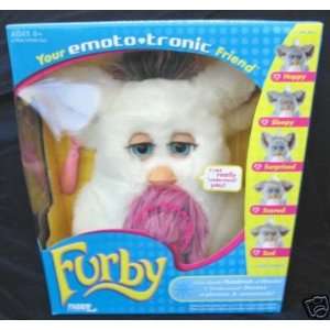  Furby   White w/ Purple & Black Shag Belly Toys & Games