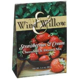 Wind & Willow Strawberries & Cream Cheeseball, 3.4 Ounce Boxes  