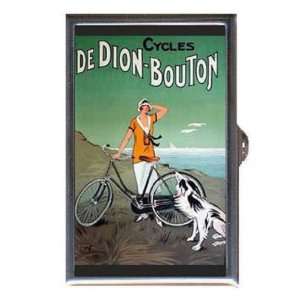  Antique French Bicycle Poster Coin, Mint or Pill Box Made 