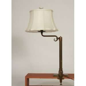  Vintage Antique Brass Clamp Desk Lamp, c.1920: Home 