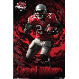   Williams Poster, of the Tampa Bay Buccaneers NFL Football Team Sports