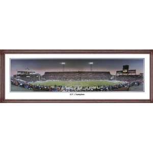 New England Patriots   AFC Champs   Framed Panoramic Print  