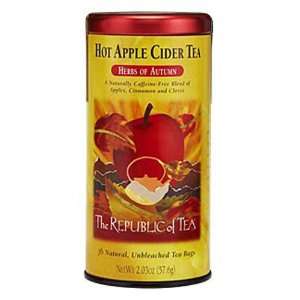 The Republic of Tea, Hot Apple Cider Tea, 36 Count:  