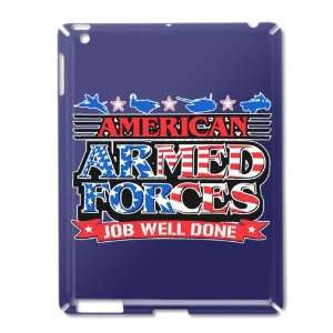  iPad 2 Case Royal Blue of American Armed Forces Army Navy 