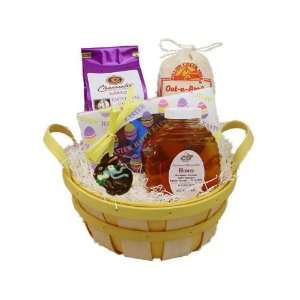Coffee, Honey, and Chocolate Easter Gift Basket:  Grocery 