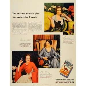  1934 Ad Camel Cigarettes R J Reynolds Tobacco Products P 