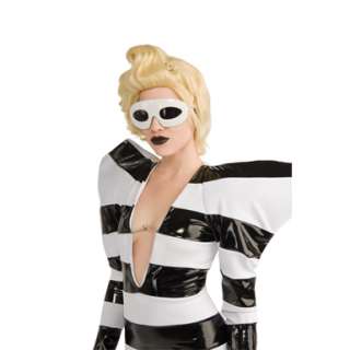 White Lady Gaga Womens Halloween Sunglasses  