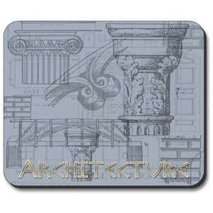   Decorative Mouse Pad Architecture Music Performing Arts: Electronics