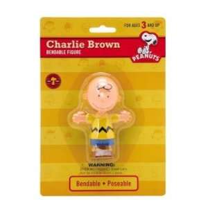  Peanuts Charlie Brown Bendable Figure Toys & Games