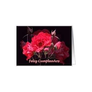 Feliz Cumpleaños   Spanish Happy birthday greeting Card Card