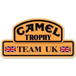  Camel Trophy Team Uk Car Bumper Sticker Decal 7x3.5 