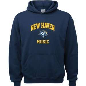   Chargers Navy Youth Music Arch Hooded Sweatshirt
