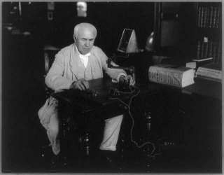 Thomas Alva Edison,1847 1931,motion picture camera  