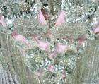 You are viewing a ALYCE DESIGNS Pink Silk with Silver Metallic 