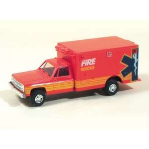    TRIDENT HO (1/87) CHEVROLET FIRE RESCUE TRUCK: Toys & Games
