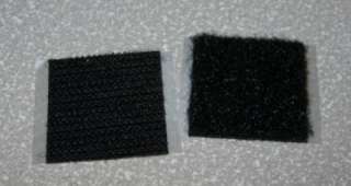 NEW LOT OF 50 VELCRO HOOK & LOOP SQUARE COIN FASTENER SET 1x1 INCH 