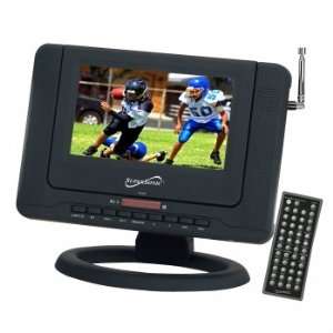 com Supersonic SC 491 7 Portable TV With DVD Player, ATSC Tuner, USB 