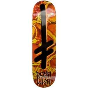  Deathwish Gang Name   Slash Skateboard Deck   8.25 in. x 