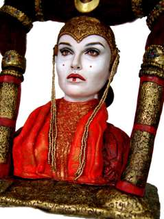Queen Amidala Sculpture Bust by Laurie Leigh  