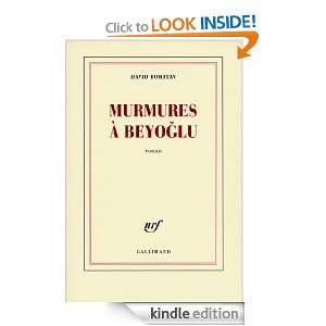 Murmures à Beyoglu (Blanche) (French Edition) David Boratav  