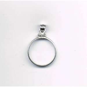  Cent Sterling Silver Plain Bezel (Penny Mounting 