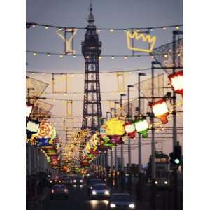  Blackpool Tower and Illuminations, Blackpool, Lancashire 
