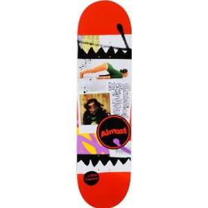  Almost Haslam Circle Collage 8.4 Skateboard Deck Sports 