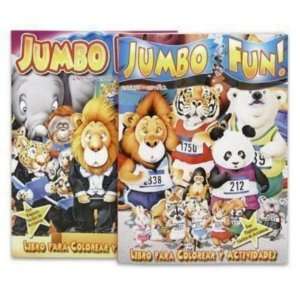  Coloring Book 96 Pages Jumbo Fun Bilingual Case Pack 96 