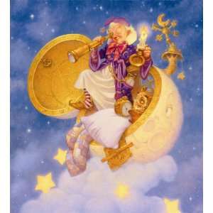  Scott Gustafson   The Man in the Moon Canvas Giclee