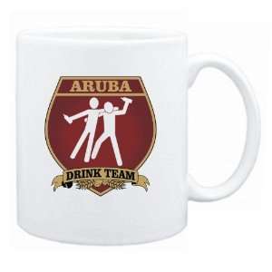 New  Aruba Drink Team Sign   Drunks Shield  Mug Country  