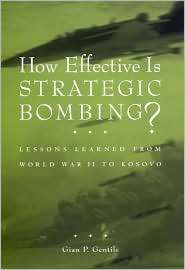 How Effective is Strategic Bombing? Lessons Learned From World War II 