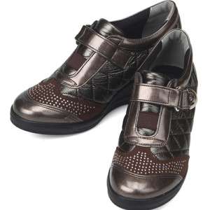 Super Wedge Heels Sneakers Womens Brown Shoes  
