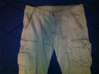 Worn Once To Try On) Levis Levis Cargo Khaki Brown Beige Tan Cream 