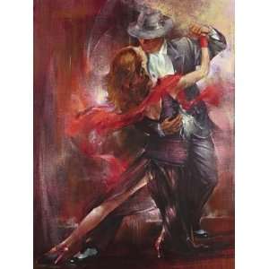  Tango Argentino II by Pedro Alvarez   19 3/4 x 15 3/4 