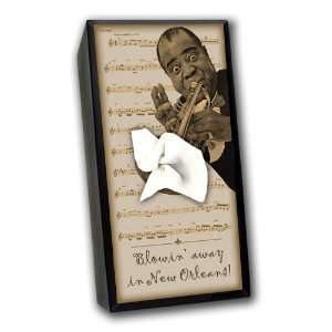  Caravelle TC 5033 Louis Armstrong Tissue Box Cover: Home 