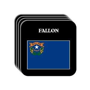  US State Flag   FALLON, Nevada (NV) Set of 4 Mini Mousepad 