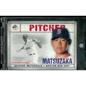 2008 SP Legendary Cuts # 26 Daisuke Matsuzaka ( Red Sox ) MLB Baseball 