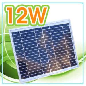 12 Watt Solar Panel for Battery Charger GRID TIE INVERTER  