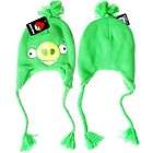Hand Crochet Angry Bird Green Pig Hat Beanie Made to Order NEW  