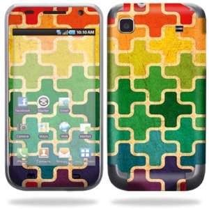   Skin Decal Cover for Samsung Galaxy S 4G Cell Phone   Color Swatch