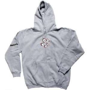  Asterisk Zip Up Logo Hoodie , Color Grey, Size 2XL A HD 