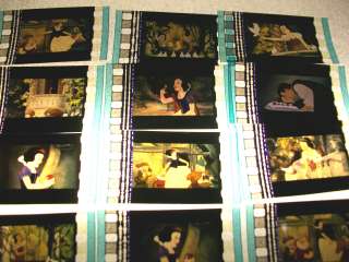   animation film cell lot of 12 collection movie dvd memorabilia Disney