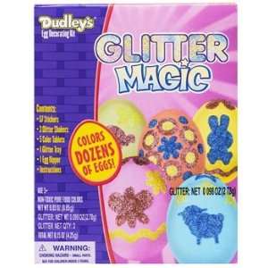  Dudleys Glitter Magic Egg Dye Kit Toys & Games