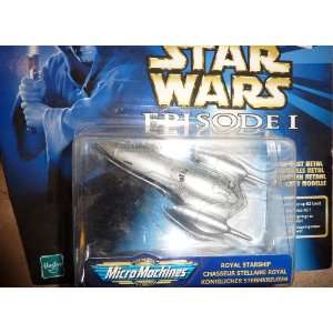   Wars Episode 1 Royal Starship Micro Machines Die Cast: Toys & Games