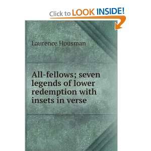   of Lower Redemption with Insets in verse Laurence Houseman Books