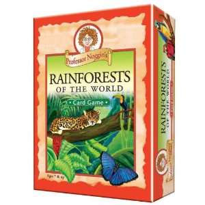  Prof. Noggins Trivia Card Game   Rainforests: Toys & Games